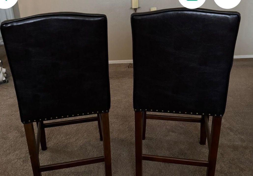 Pair Of Wooden Chairs