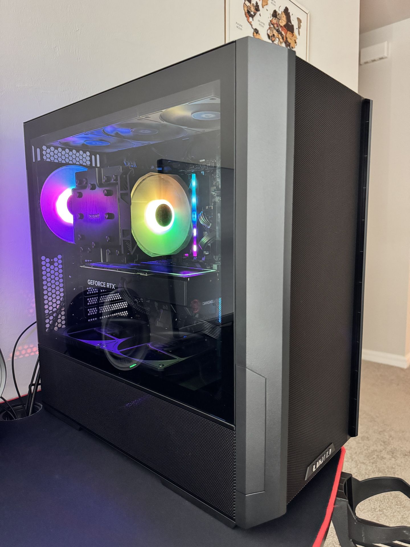 GAMING SETUP/RTX 4070 SUPER/RYZEN 7 5800XT/32GB RAM/27" MONITOR.