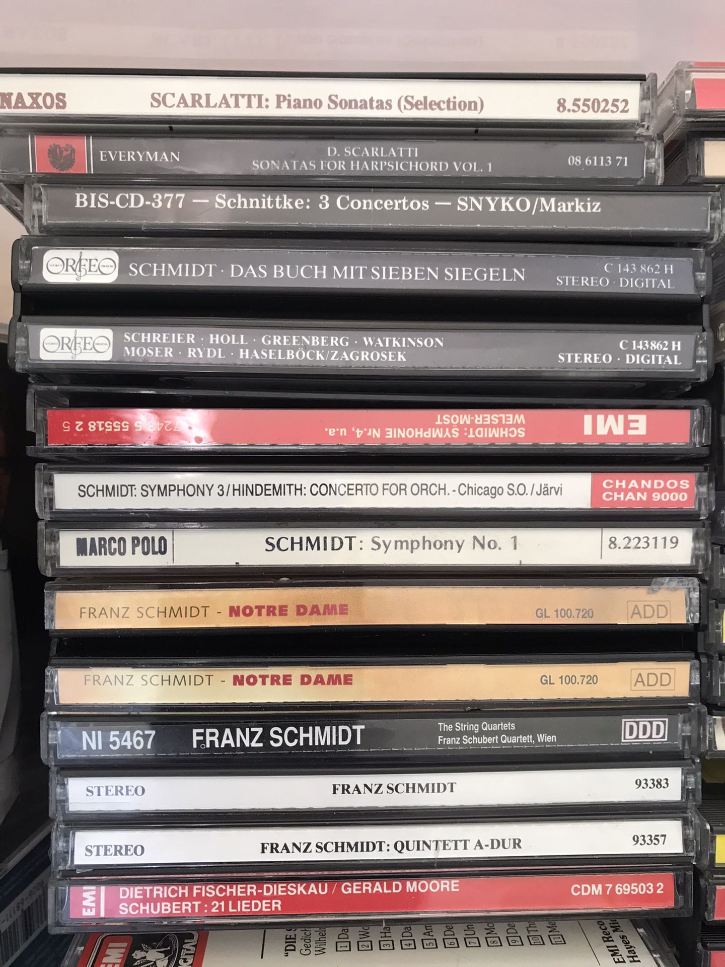 Classical CD collection (100+)