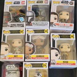 Funko Pop! Star Wars Figures - Collector Items