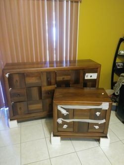 4PC Dresser + Mirror + Nightstand + Chest B1852 - Financing Available Delivery Available