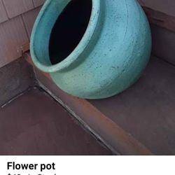 Tilted Flower Pot