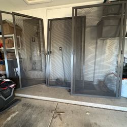 7 Aluminum Screen Doors 