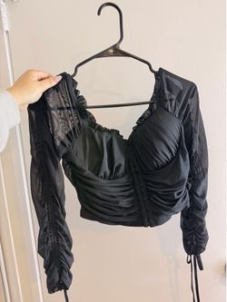Black long sleeve shirt