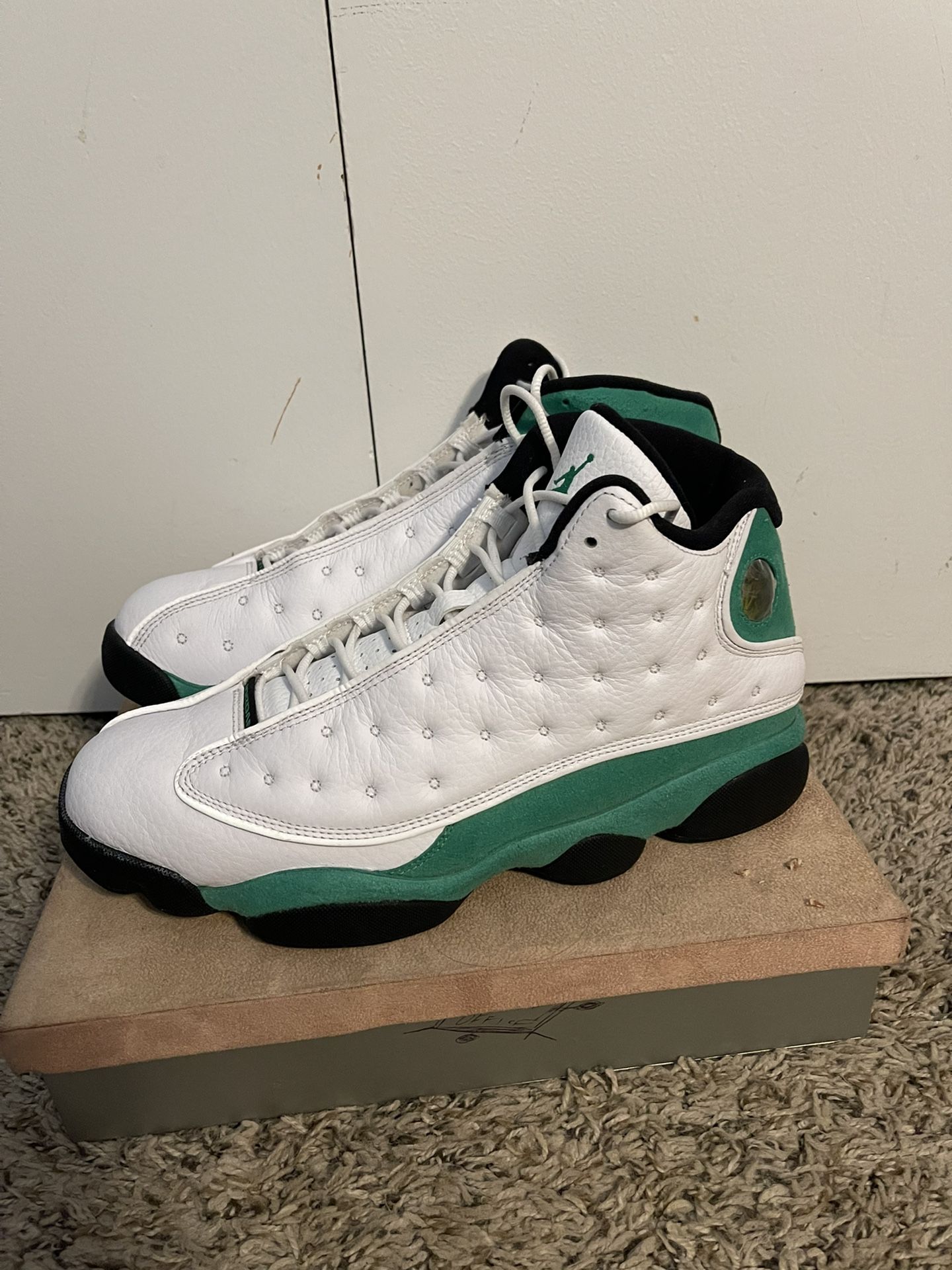 Jordan Retro 13 “Lucky Green” 10.5 f2850c9649444a8f858eb140a3d475  main image 3