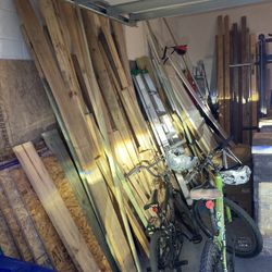 Garage Full Of Wood  2x4-2x6-ply-pressure-doors  