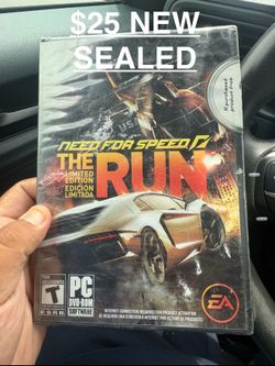 PC Game $25 (NEW) Factory Sealed [Need For Speed The Run]