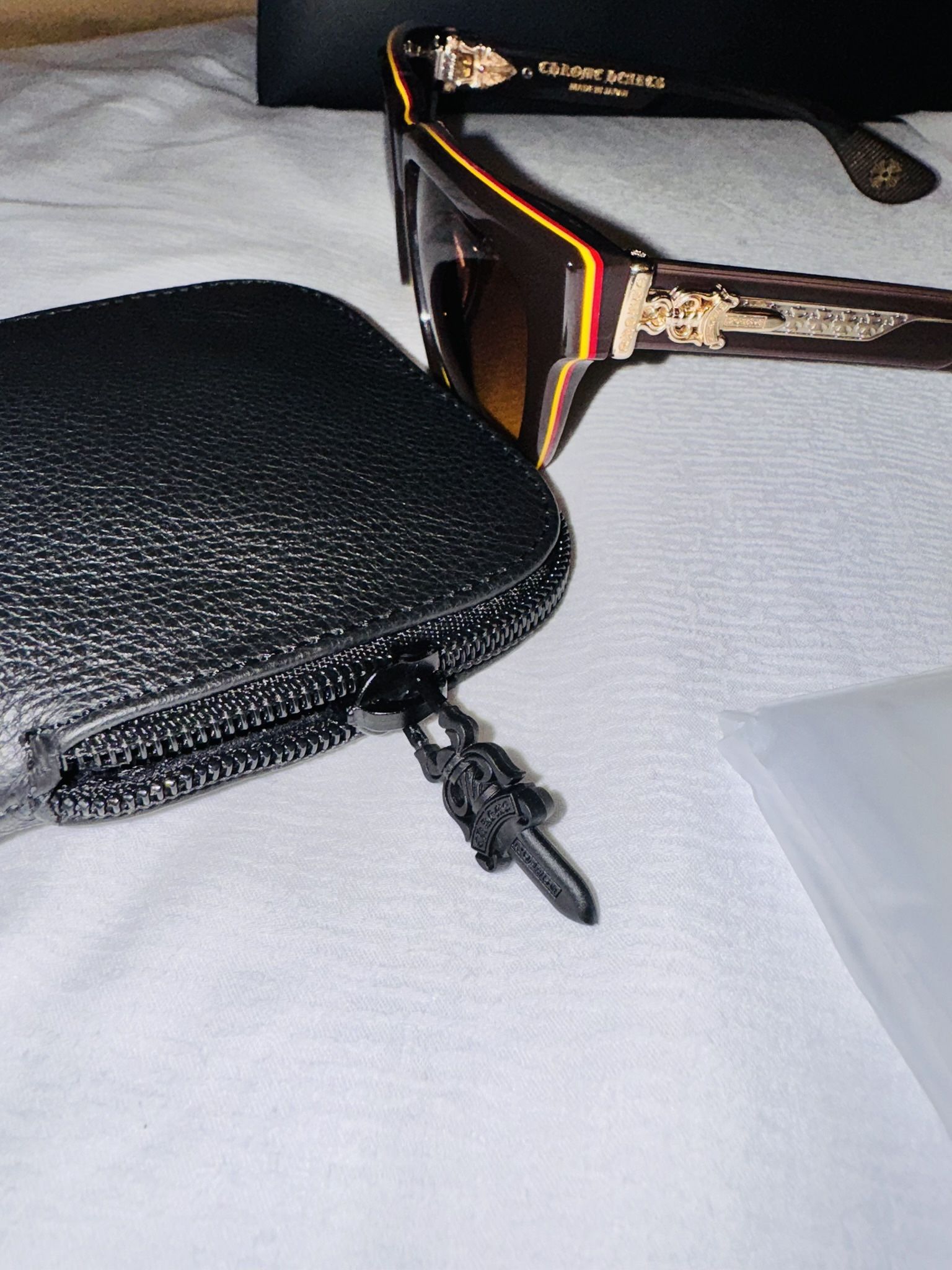 Chrome Hearts Glasses 14kt Gold 1000% Authentic Rolex Gucci Cartier Louis