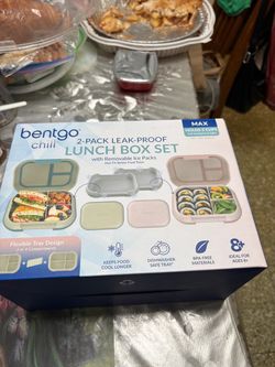Bentgo Chill 2-Pack Leak-Proof Lunch Box Set