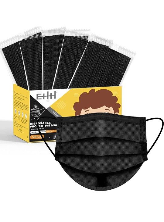 Kid Face Mask - 50 Pcs