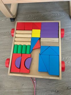 Melissa and Doug wooden blocks