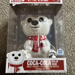 Funko Pop! Ad Icons COCA-COLA POLAR BEAR #59 - 10 Inch - Funko Shop Exclusive. Condition is New