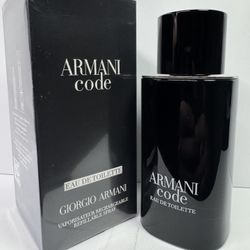 Giorgio Armani Armani Code EDT 75ml - The Ultimate Date Scent - New