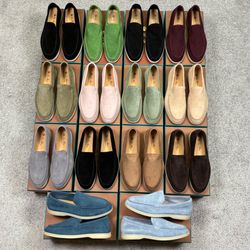 Loro Piana Summer walks loafers for men