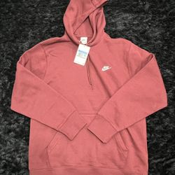 NIKE CLUB FLEECE PULLOVER HOODIE Sz L men’s 