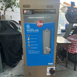 NEW RHEEM 50 GALLON WATER HEATER 9 YR WARRANTY 
