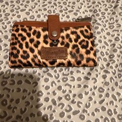 Wrangler Leopard Print Wallet