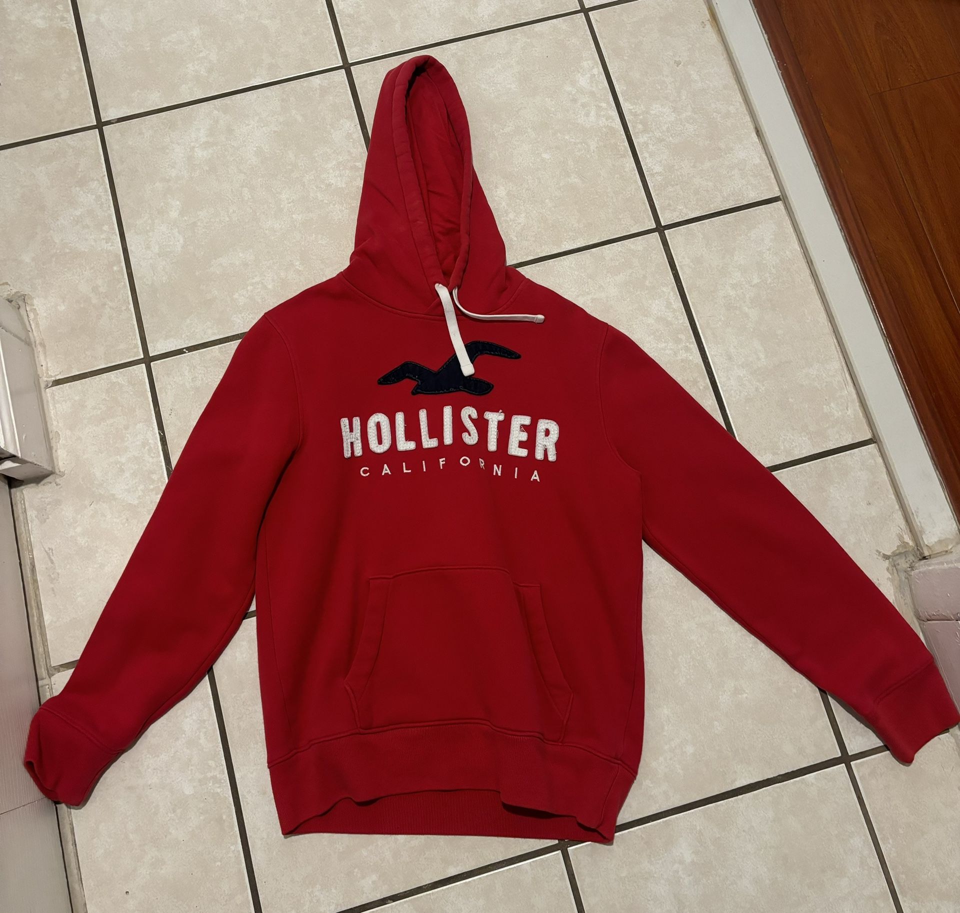 Hollister Hoodie Red Small