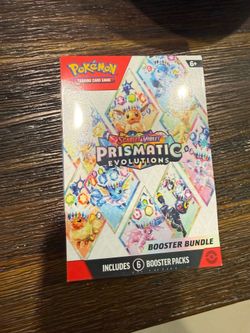 Pokemon Prismatic Evolutions booster bundle