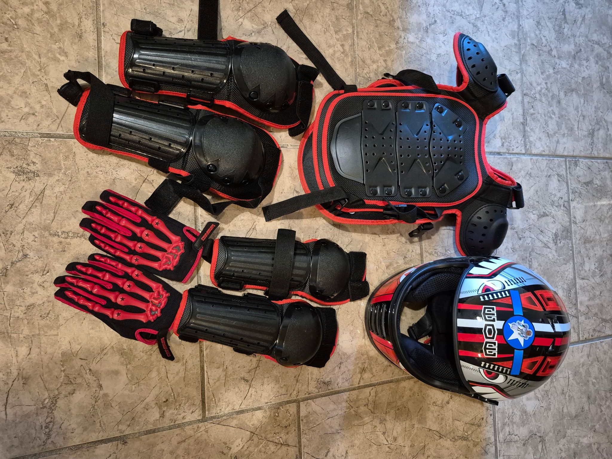 Armor Suit Dirt Bike Gear Riding Protective Set