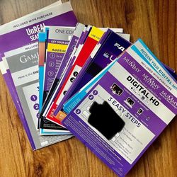 Digital Movie Codes -Movies & TV