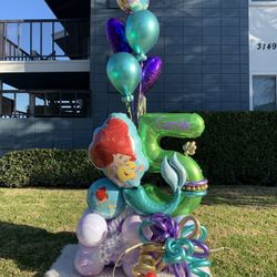 The Little Mermaid Balloons