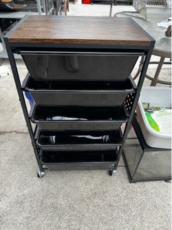 Storage Cart with drawers