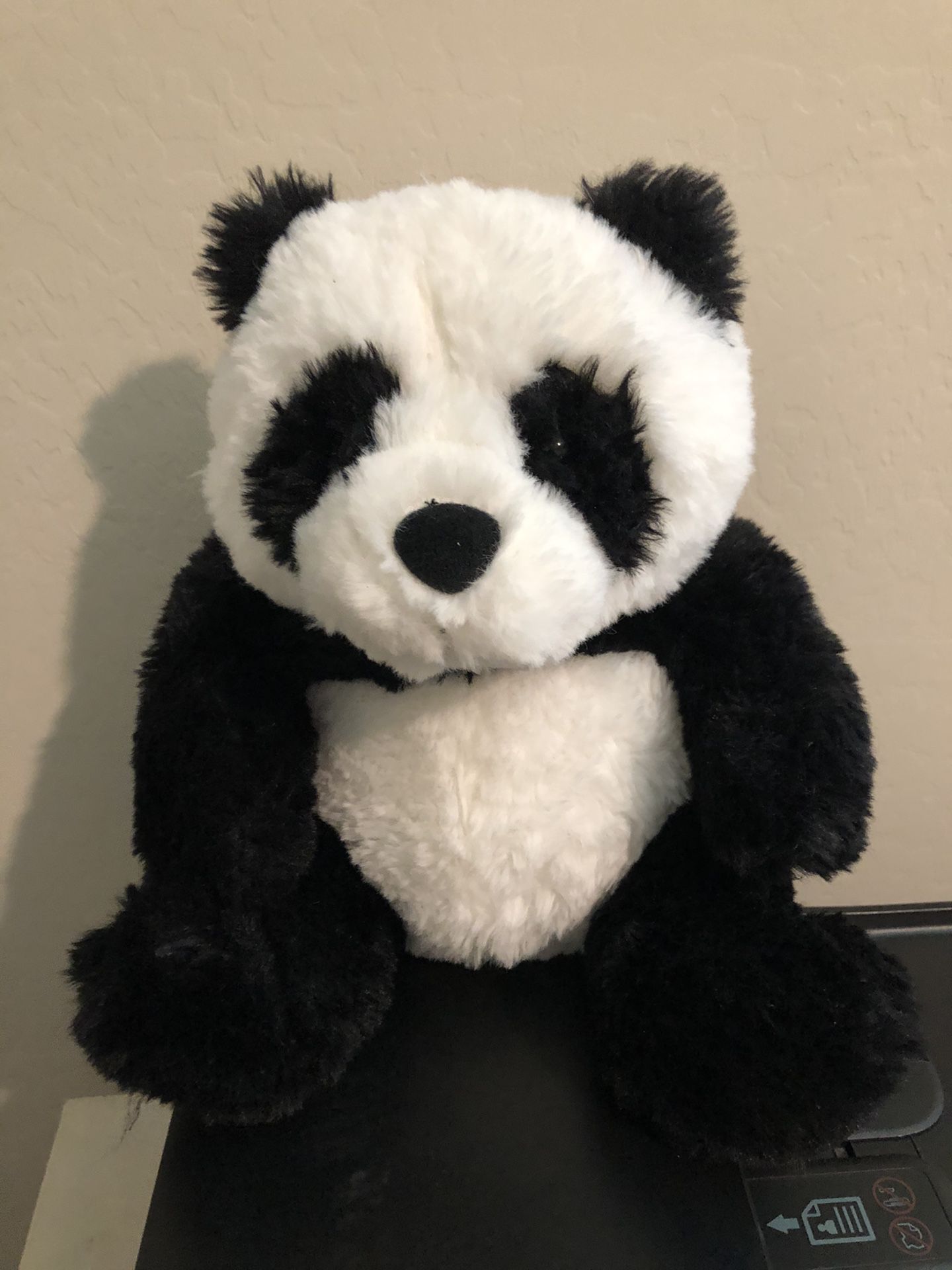 Panda Bear stuffed animal practically Brand New 12 inches tall and 9 inches wide