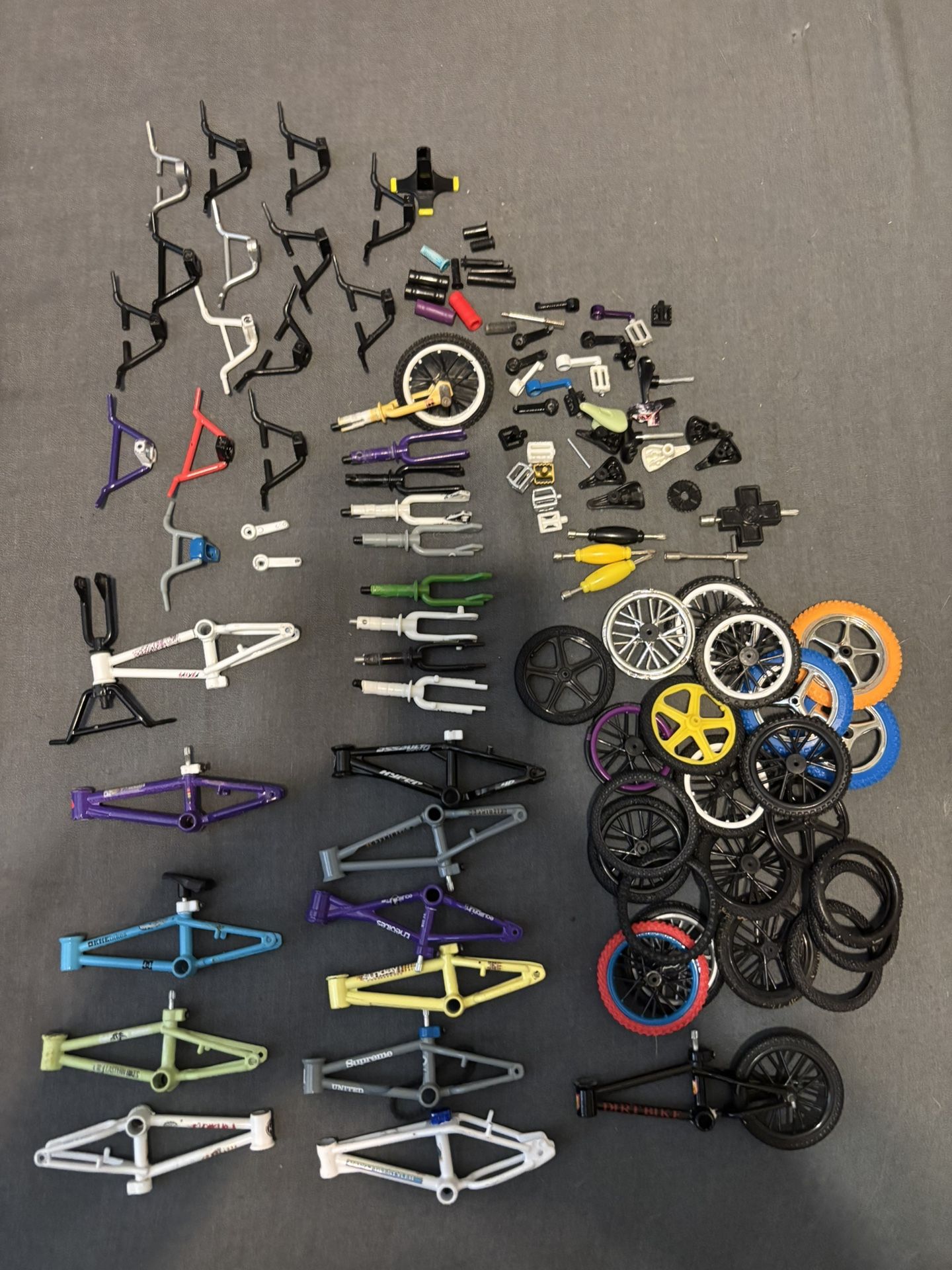 Finger Bmx Tech Deck/flick Trix Bike Parts And Accessories