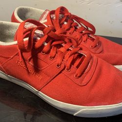Reebok Red Shoes Men’s Size 8 1/2