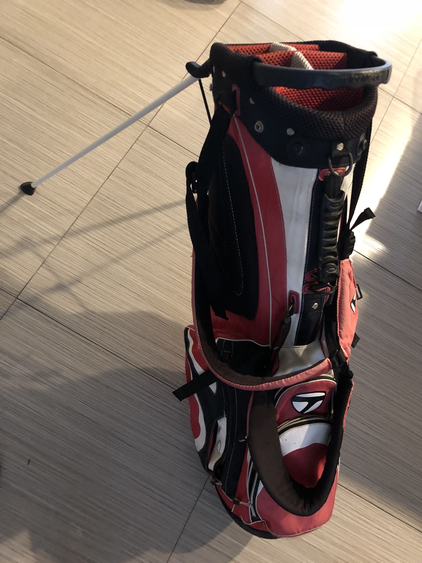 TaylorMade stand golf bag, used condition