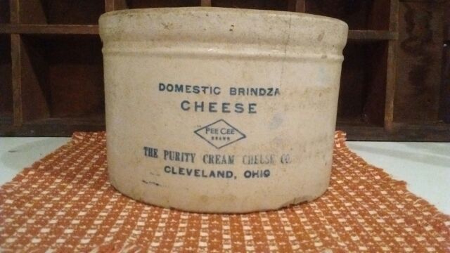 Vintage Cheese Crock