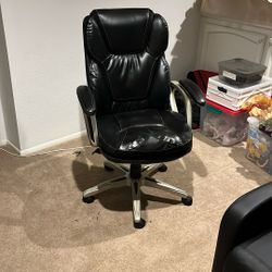 Leather Office Roller Chair