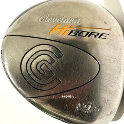 Cleveland HiBore Driver, a game-improvement club famous for its unconventional "scooped-out" crown design.