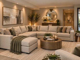 Custom Made for You!!! 4 pc comfortable Sectional