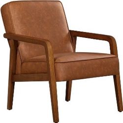 Mid-Century Modern Upholstered Lounge Chair