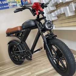 Super Cruiser 32MPH Electric Bike Fat Tire Ebike Christmas Financing Deal! $10 To $100 Down Payment! 