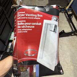 Brand New Dryer Vent Box