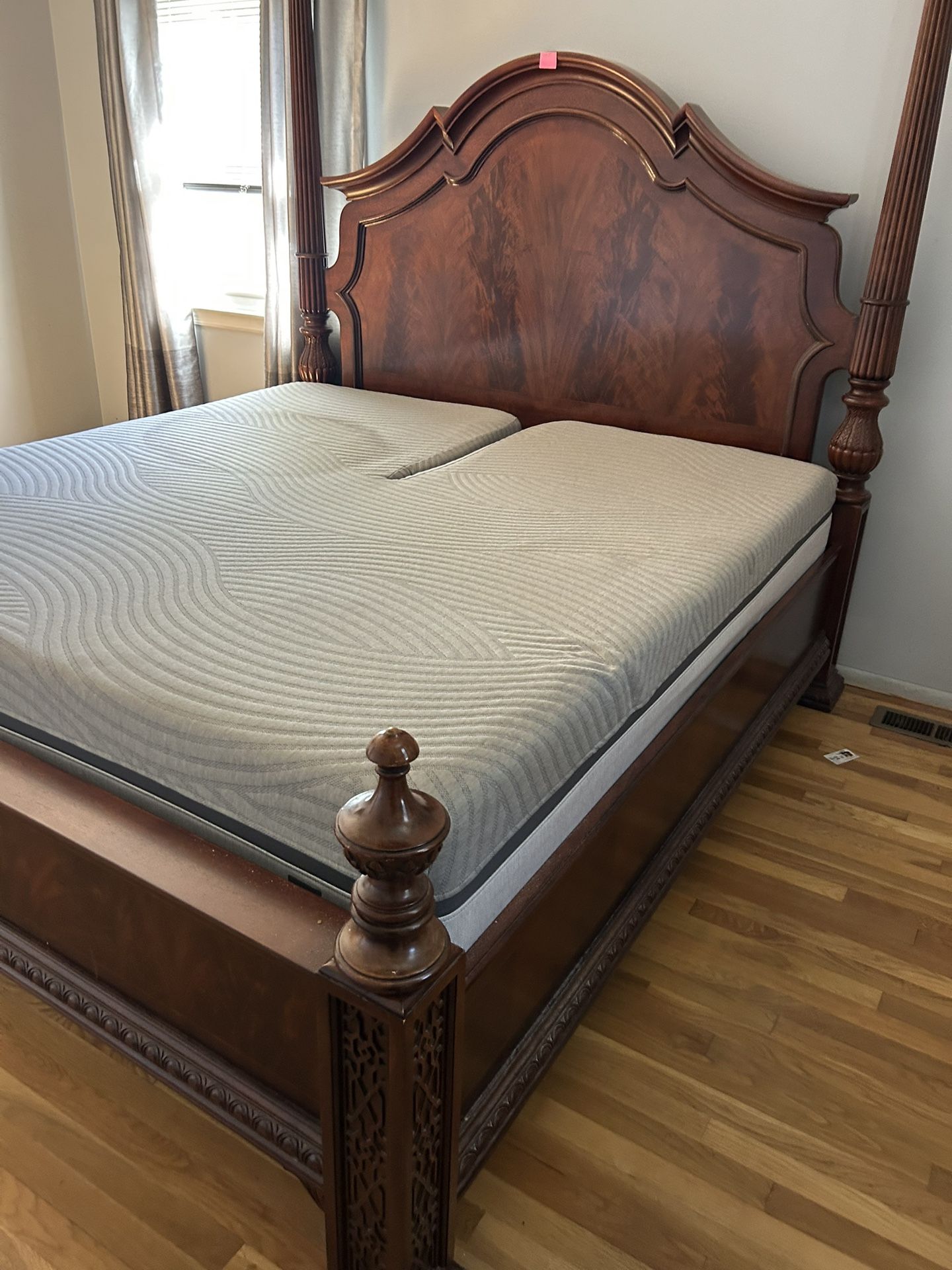 King Bed and frame