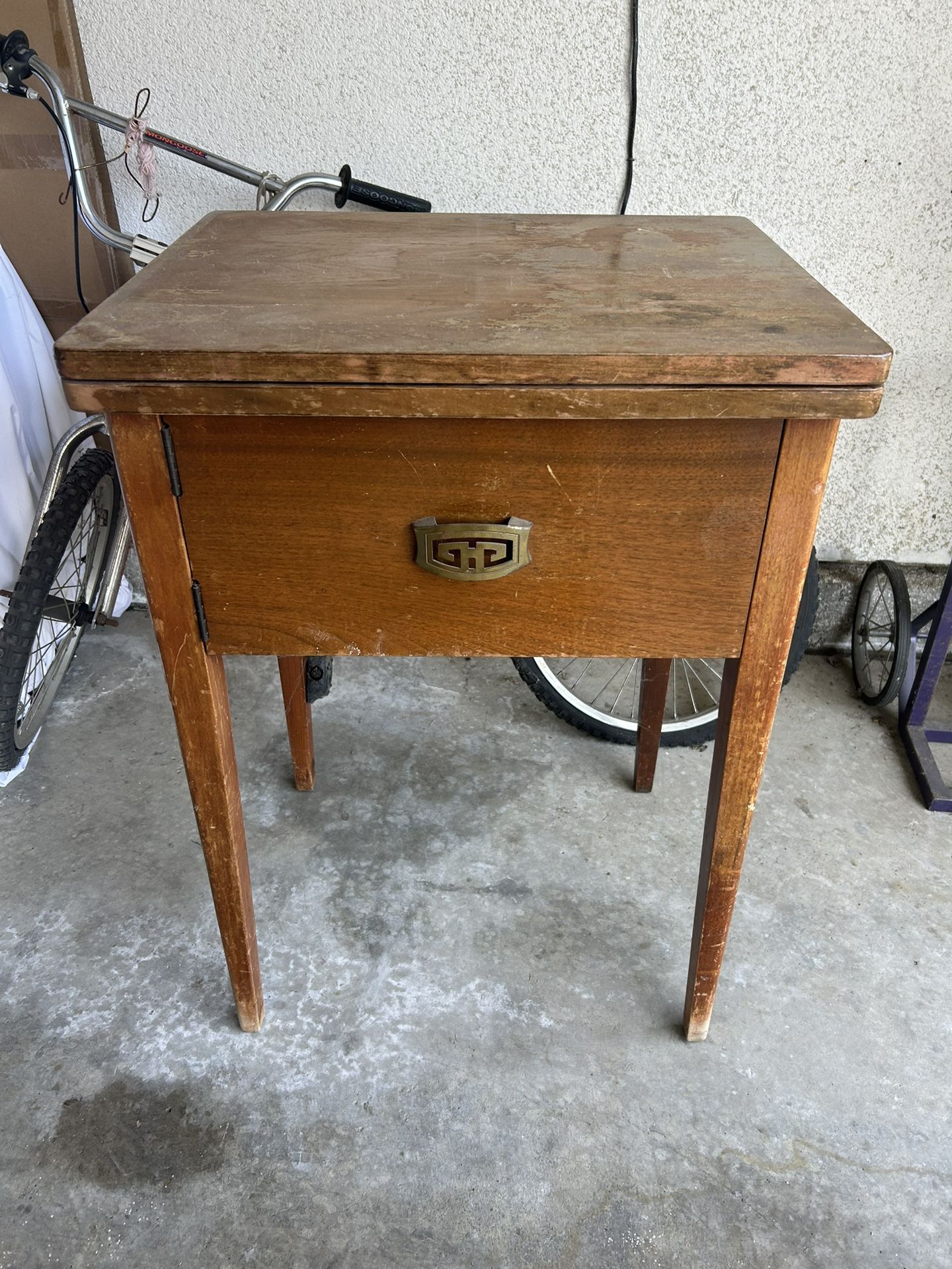 Antique Cabinet Sewing Machine