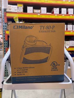 Milano Exhaust Fan 80CFM