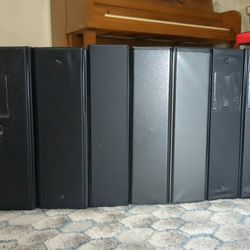 Assorted Binders  (7 Total) OBO