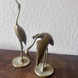 Vintage Standing Bird Figures (2)