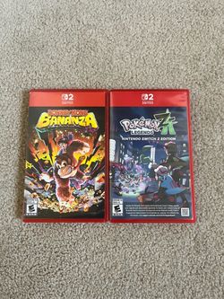 Nintendo Switch 2 Games Donkey Kong Bonanza/Pokemon Legend ZA