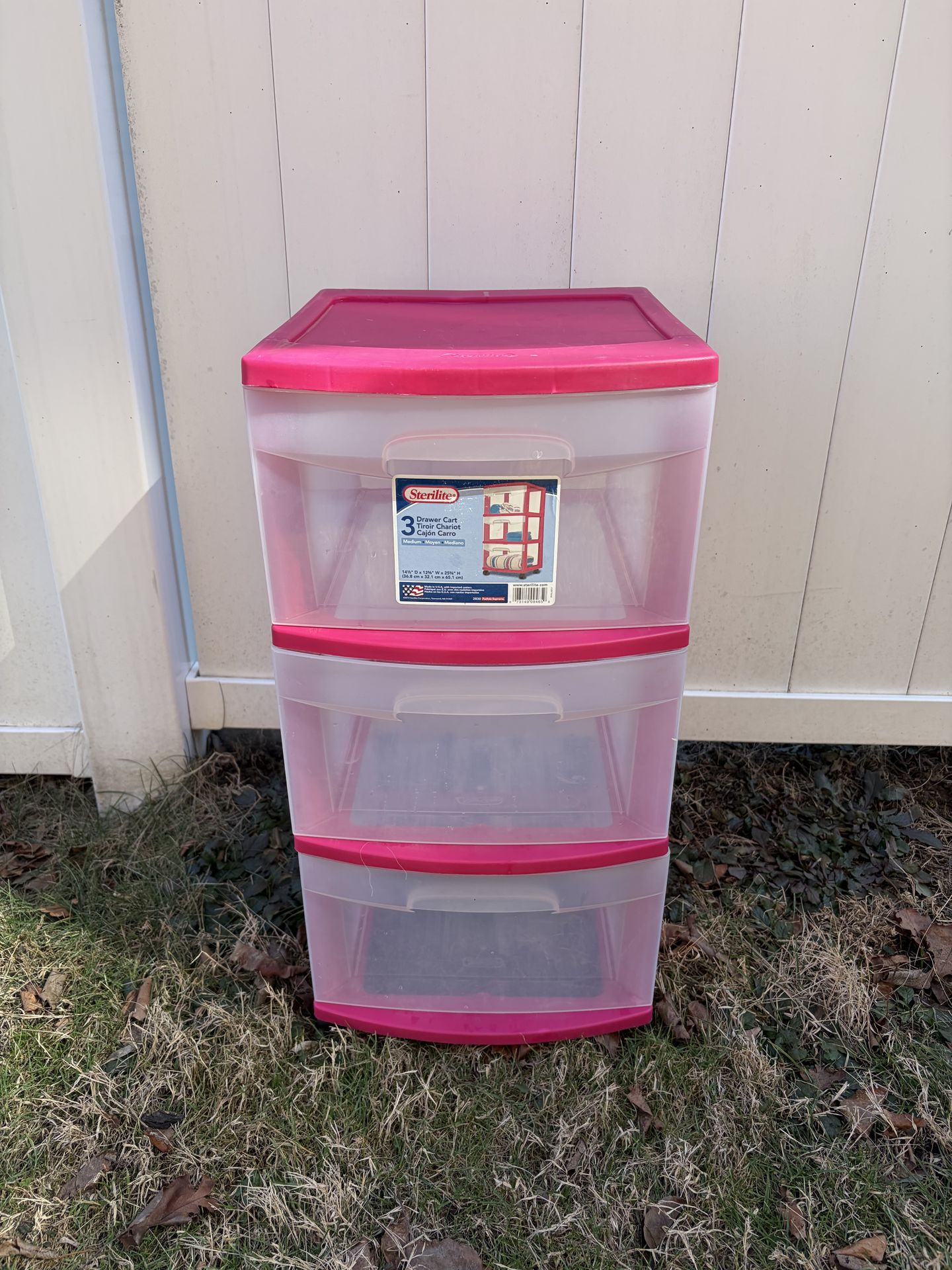 Sterilite Storage Drawers