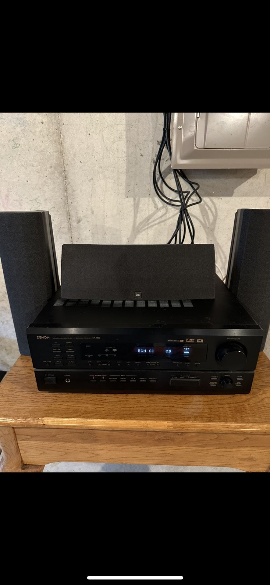 Denon AVR 1802 With Kef Speakers