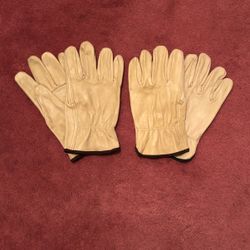 12 Pair X Large Leather Work Gloves. Ideal Hand Protection all Environments.