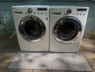 LG Front Load Washer and Dryer Set