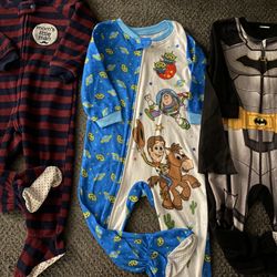 Toddler Pajamas 24m-2t, Carter’s, Toy Story, Batman With Detachable Cape