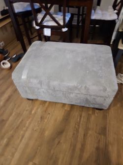 Foot rest  and storage